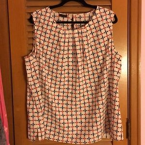 Talbots Sleeveless Blouse